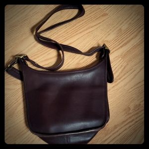 Coach small leather handbag